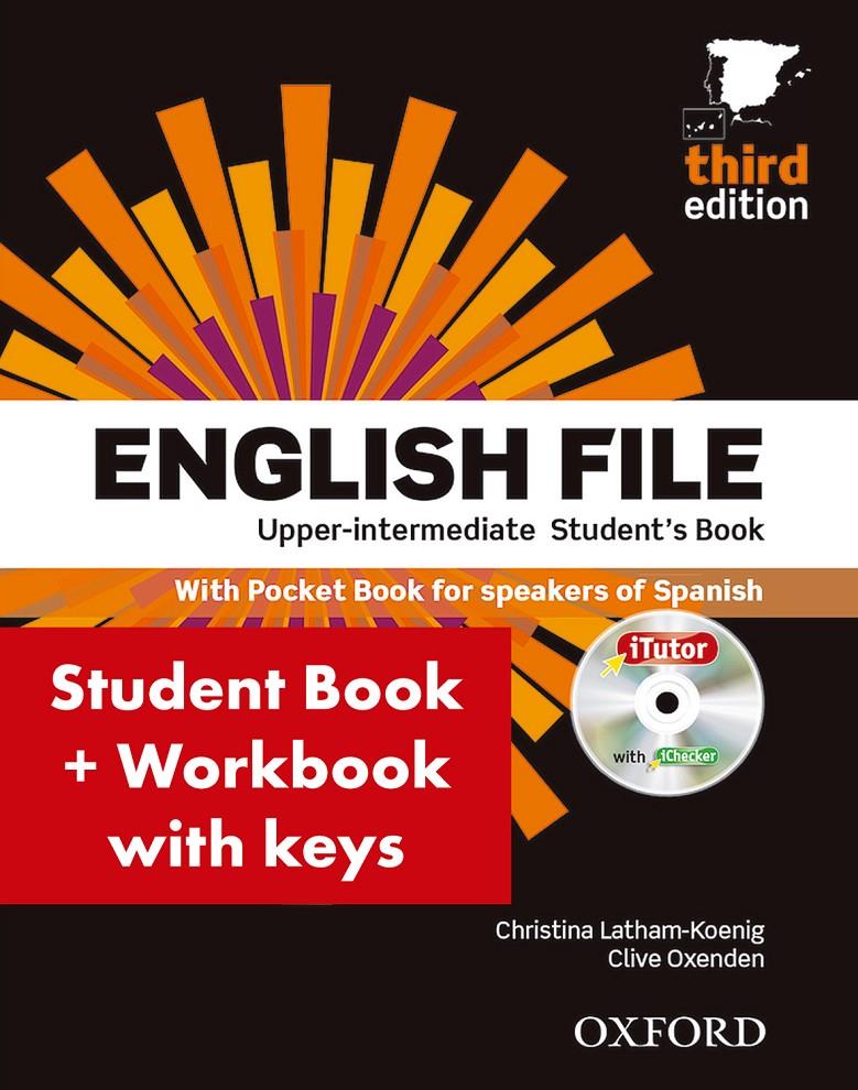 ENGLISH FILE UPPER-INTERMEDIATE: STUDENT'S BOOK WORK BOOK WITH KEY PACK (3RD EDI | 9780194558662 | CHRISTINA LATHAM-KOENIG