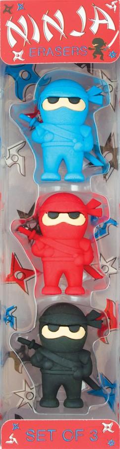 GOMES ESBORRAR NINJA 3 UNITATS | 879426006480 | Llibreria Online de Tremp