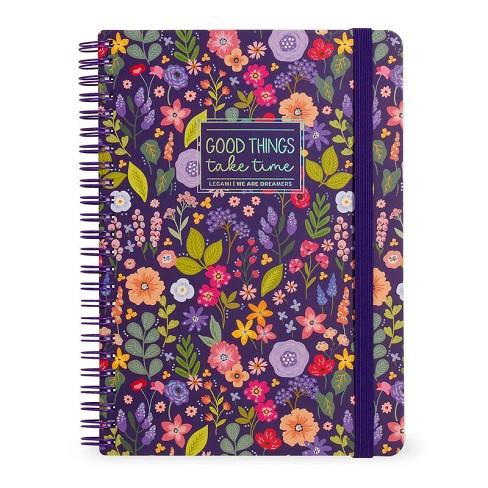 LLIBRETA AMB ESPIRAL MAXI DE RATLLES A4 FLOWERS | 8052694036416 | Llibreria Online de Tremp
