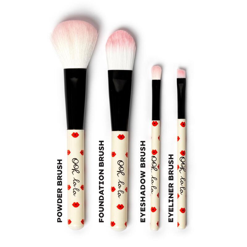 SET 4 PINZELLS MAQUILLATGE KISSES | 8054117621681 | Llibreria Online de Tremp