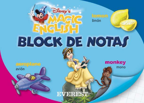 BLOC DE NOTAS: ESCRIBE Y APRENDE | 9788424183707 | WALT DISNEY COMPANY