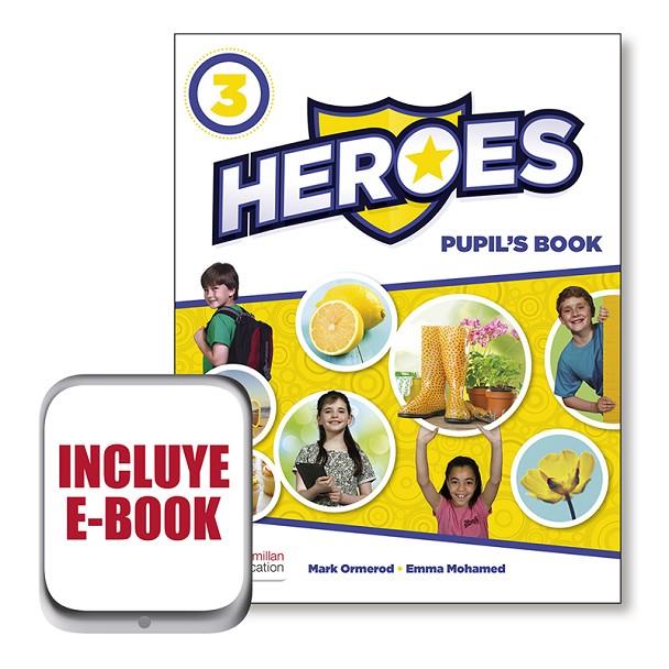 HEROES 3 PB (EBOOK) PK | 9781380008541 | MOHAMED, EMMA/ORMEROD, MARK | Llibreria Online de Tremp