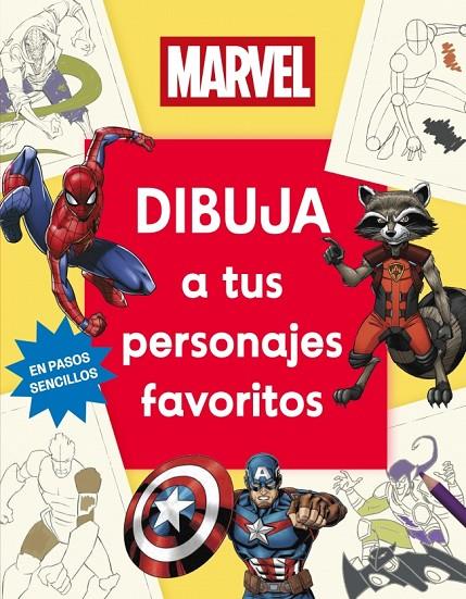 MARVEL DIBUJA A TUS PERSONAJES FAVORITOS | 9780241804452 | DK | Llibreria Online de Tremp