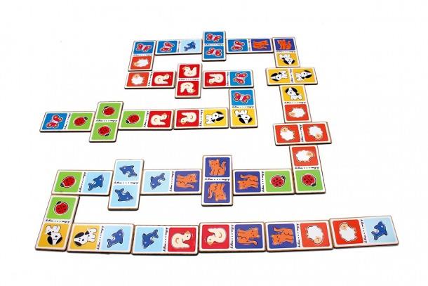 KIT MANUALITATS JOC DEL DOMINO ANIMALS | 8436034081746