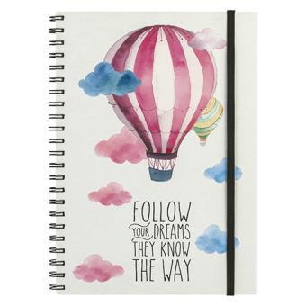 LLIBRETA LEGAMI ESPIRAL GRAN FRASE SEGUEIX ELS TEUS SOMNIS | 8056304485694