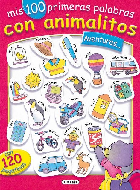 MIS 100 PRIMERAS PALABRAS CON ANIMALITOS AVENTUREROS | 9788430531646 | SUSAETA, EQUIPO | Llibreria Online de Tremp