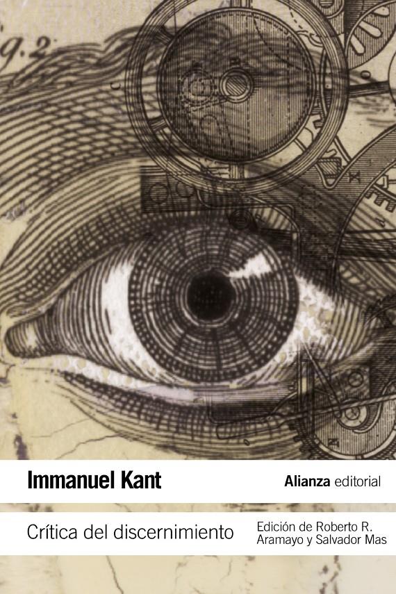 CRÍTICA DEL DISCERNIMIENTO | 9788420669922 | KANT, IMMANUEL | Llibreria Online de Tremp