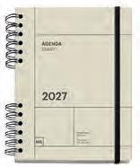 AGENDA ESPIRAL WIRE-O 2027 DIA VISTA CREMA_CAST | 8422593346396 | Llibreria Online de Tremp