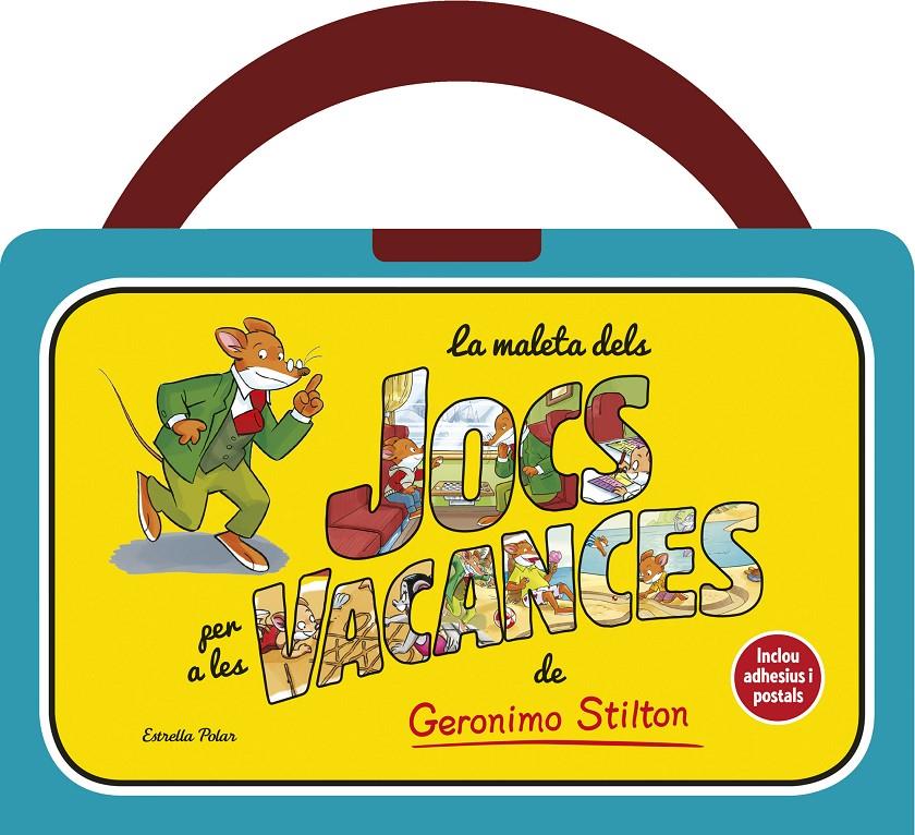 MALETA DE JOCS PER A LES VACANCES DE GERONIMO STILTON, LA | 9788490572047 | GERONIMO STILTON
