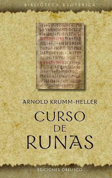 CURSO DE RUNAS | 9788491117698 | KRUMM-HELLER, ARNOLD | Llibreria Online de Tremp