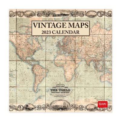 CALENDARI 2023 PARET VINTAGE MAPS | 8054117622381 | Llibreria Online de Tremp