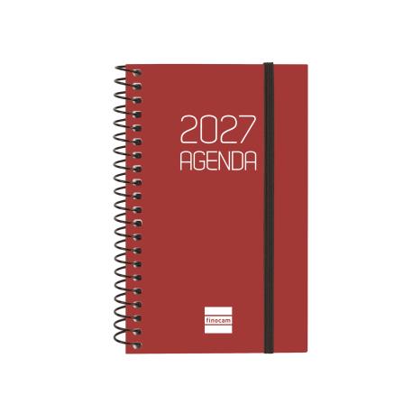 AGENDA ESPIRAL OPAQUE 2027 BORDEUS SETMANA VISTA HORITZONTAL | 8422952427650 | Llibreria Online de Tremp