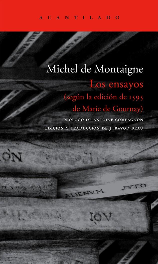 ENSAYOS, LOS | 9788496834170 | MONTAIGNE, MICHAEL DE