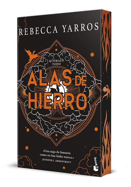 ALAS DE HIERRO. EDICIÓN ESPECIAL LIMITADA CON CANTOS DECORADOS | 9788408326472 | YARROS, REBECCA | Llibreria Online de Tremp