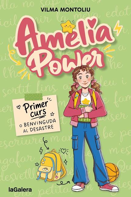 AMÈLIA POWER 1. PRIMER CURS O BENVINGUDA AL DESASTRE | 9788424678012 | MONTOLIU ESTEBAN, VILMA