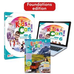 KIDS CAN!  FOUNDATIONS 6 ESSENTIAL ACTIVITY BOOK & EXTRA FUN: CON ACCESO A LA VE | 9781035127450 | SHAW, DONNA/OMEROD, MARK