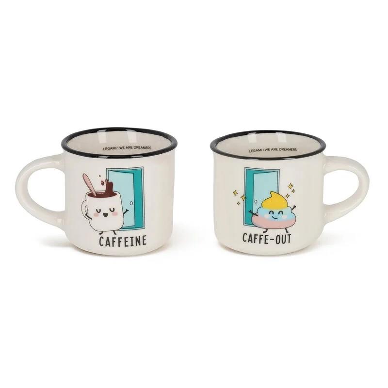 JOC DUES TASSES CAFÈ EXPRESSO FOR TWO POO | 8052694002268 | Llibreria Online de Tremp