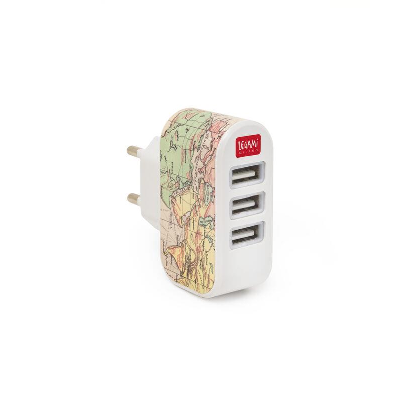 CARREGADOR DE PARET TRES DISPOSITIUS | 8052461962689 | Llibreria Online de Tremp