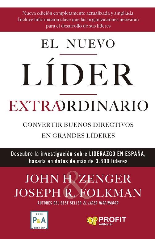 EL NUEVO LIDER EXTRAORDINARIO | 9788418464027 | H. ZENGER, JOHN/R. FOLKMAN, JOSEPH | Llibreria Online de Tremp