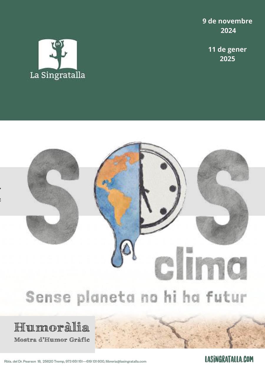 SOS CLIMA. SENSE PLANETA NO HI HA FUTUR - Llibreria Online de Tremp