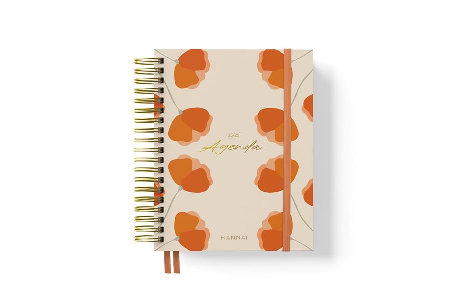 AGENDA A5 25-26 WILDFLOWERS DRREAMS ANELLES | 8436614461647 | Llibreria Online de Tremp