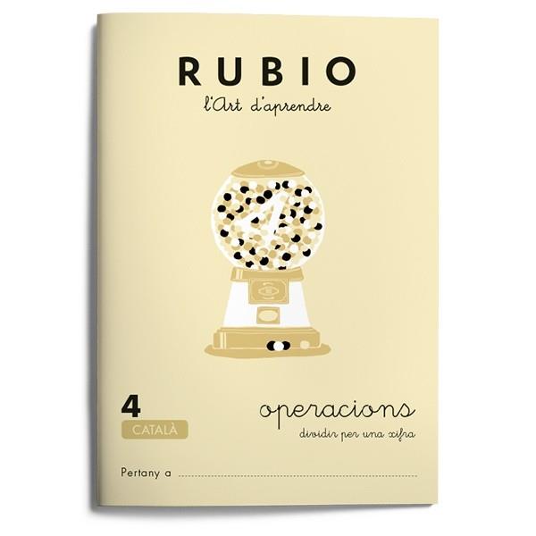 RUBIO, L'ART D'APRENDRE. OPERACIONS 4 | 9788489773066