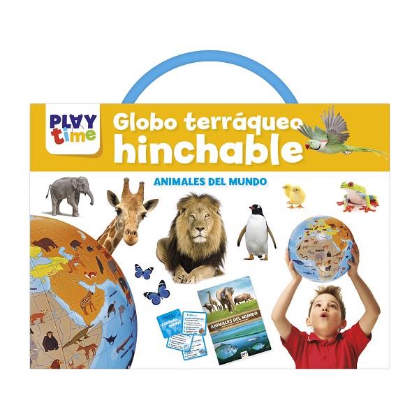 KIT GLOBO TERRAQUEO HINCHABLE - EL MUNDO DE LOS ANIMALES | 9788418861161 | IMAGILAND | Llibreria Online de Tremp