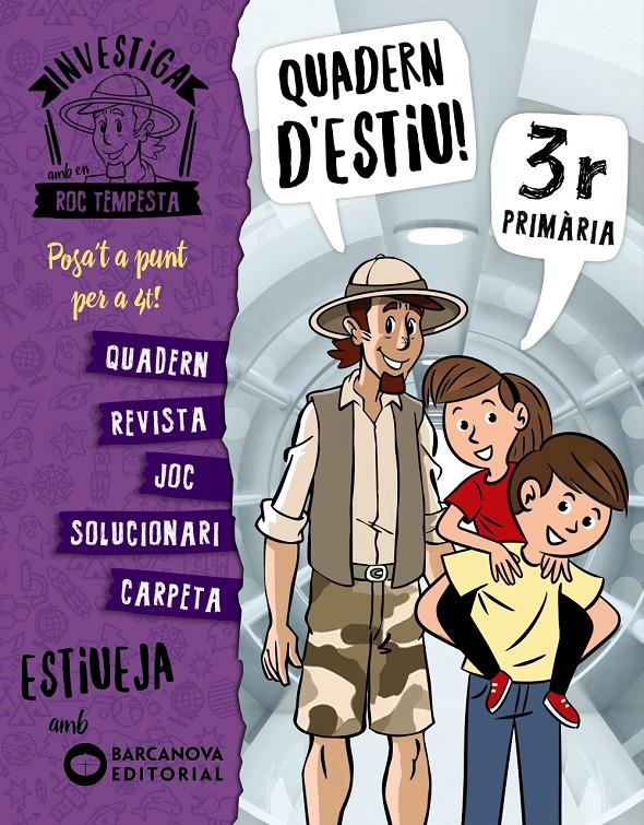 INVESTIGA AMB EN ROC TEMPESTA. QUADERN D'ESTIU 3R | 9788448944841 | MURILLO, NÚRIA/CERDÀ, XIMO | Llibreria Online de Tremp