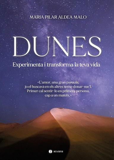 DUNES | 9788418323430 | ALDEA MALO, MARIA PILAR | Llibreria Online de Tremp
