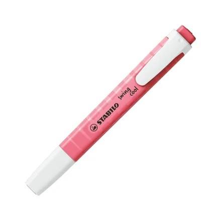RETOLADOR FLUORESCENT STABILO SWING COOL PASTEL ROSA CIRERA | 4006381559409