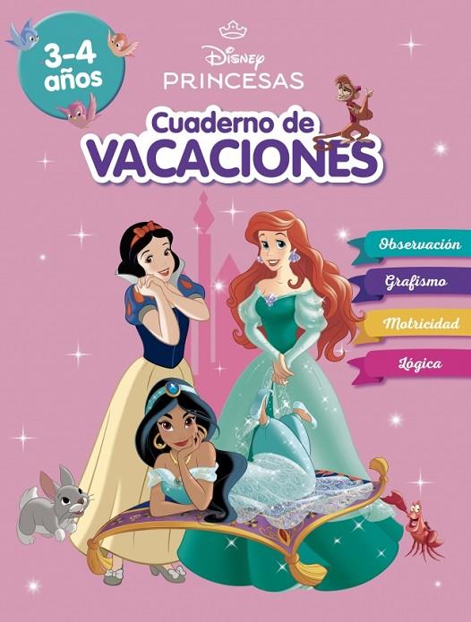 PRINCESAS DISNEY. CUADERNO DE VACACIONES (3-4 AÑOS) (DISNEY. CUADERNO DE VACACIO | 9788419487155 | DISNEY | Llibreria Online de Tremp