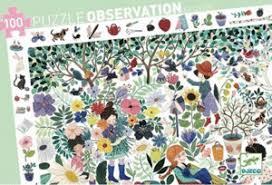 PUZZLE OBSERVATION MILLE FLEURS | 3070900075078
