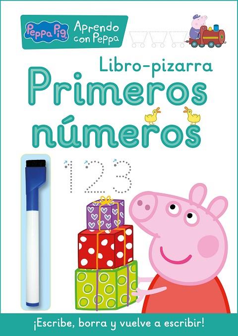 PRIMEROS NÚMEROS (LIBRO-PIZARRA) (APRENDO CON PEPPA PIG) | 9788448859084 | HASBRO, EONE