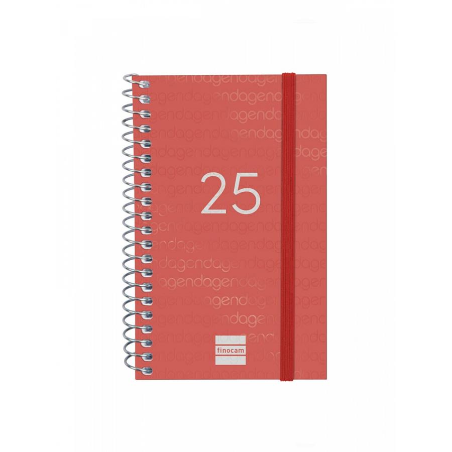 AGENDA ESPIRAL YEAR 2025 VERMELL | 8422952387213 | Llibreria Online de Tremp