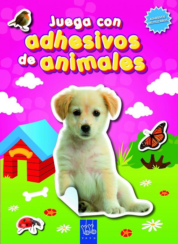 JUEGA CON ADHESIVOS DE ANIMALES. ROSA | 9788408090069 | AAVV | Llibreria Online de Tremp
