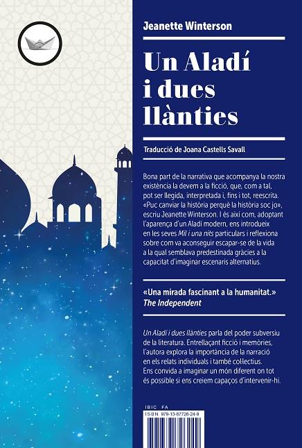 UN ALADÍ I DUES LLÀNTIES | 9791387726249 | WINTERSON, JEANETTE | Llibreria Online de Tremp