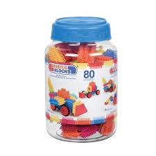 BRISTLE BLOCKS DE CONSTRUCCIO-80 PECES | 0622432928402 | Llibreria Online de Tremp