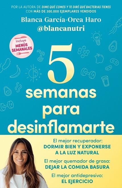 5 SEMANAS PARA DESINFLAMARTE | 9788418055683 | GARCÍA-OREA HARO (@BLANCANUTRI), BLANCA | Llibreria Online de Tremp