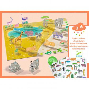 ENGANXINES REPOSICIONABLES ANIMALS | 3070900000445 | Llibreria Online de Tremp