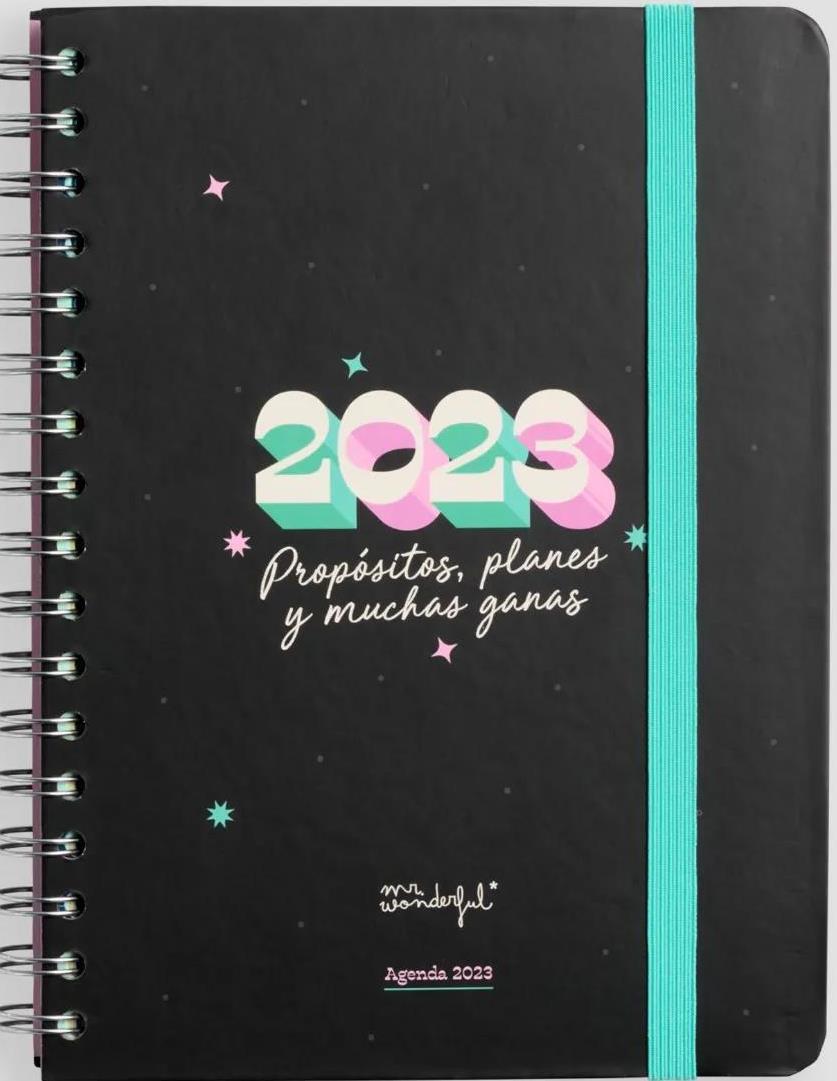 AGENDA MR. WONDERFUL 2023 PROPÒSITS, PLANS I MOLTES GANES | 8445641016997