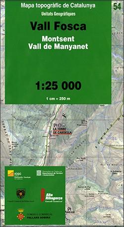 VALL FOSCA 1:25000 MAPA TOPOGRAFIC | 9788439392781