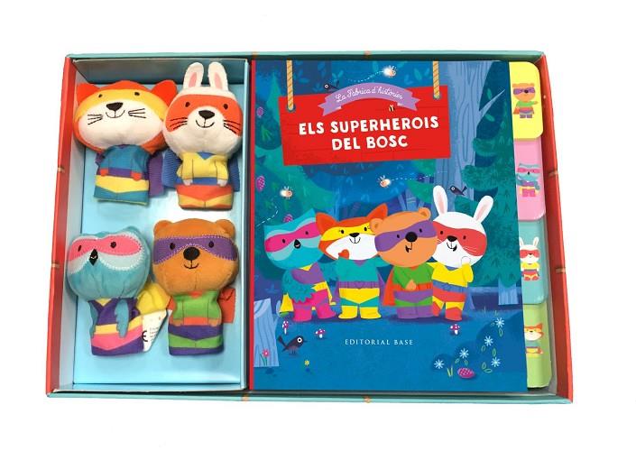 ELS SUPERHEROIS DEL BOSC. LA FÀBRICA D'HISTÒRIES | 9788417759247 | RIVÈRE, BENEDICTE/TAYLOR, DAN | Llibreria Online de Tremp