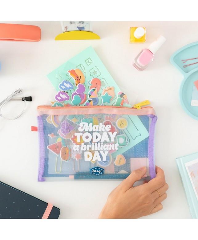KIT PARA DECORAR TU AGENDA MAKE TODAY A BRILLIANT DAY | 8435460790192