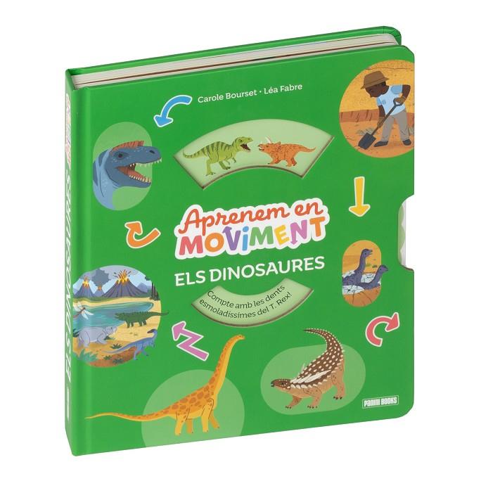 APRENEM EN MOVIMENT, ELS DINOSAURES | 9788410518704 | BOURSET, CAROLE | Llibreria Online de Tremp