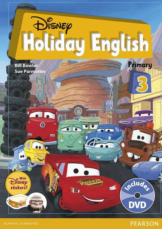 DISNEY HOLIDAY ENGLISH PRIMARY 3 | 9788498375794 | PARMINTER, SUE