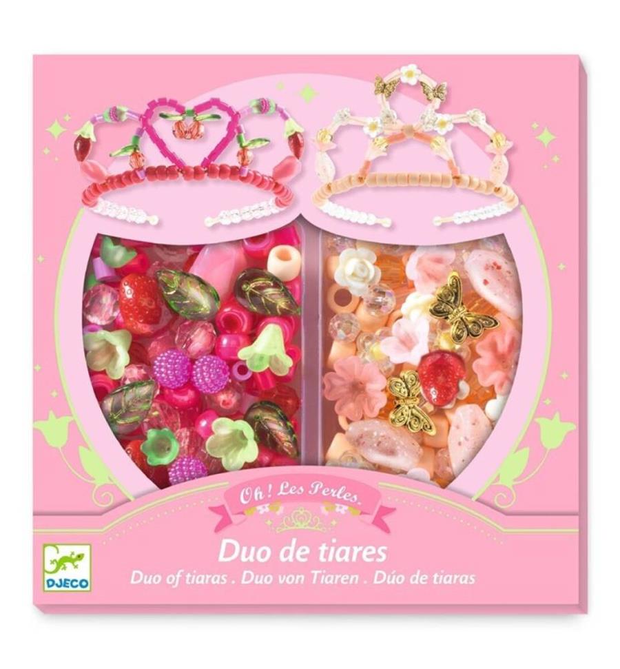PERLES DÚO DE TIARA ROSA | 3070900000391