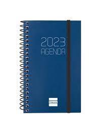 AGENDA ANUAL 2023 SETMANA VISTA MINI BLAU | 8422952349457 | Llibreria Online de Tremp