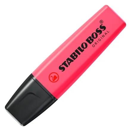 RETOLADOR FLUORESCENT STABILO BOSS ORIGINAL ROSA | 4006381333689 | Llibreria Online de Tremp