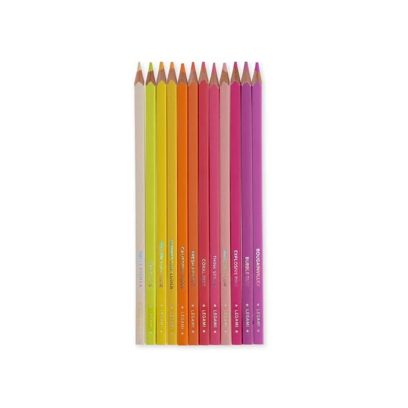 SET DE 12 LLAPIS DE FUSTA LIVE COLOURFULLY PALETA SUNSET | 8053610785890 | Llibreria Online de Tremp
