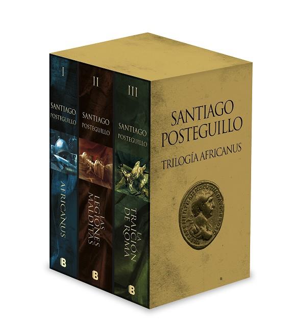 TRILOGÍA AFRICANUS (EDICIÓN PACK CON: EL HIJO DEL CONSUL | LAS LEGIONES MALDITAS | 9788466666435 | POSTEGUILLO, SANTIAGO